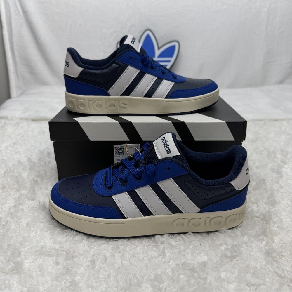 Size 6Y - adidas Breakbase J Unisex Kids Sneakers Blue White